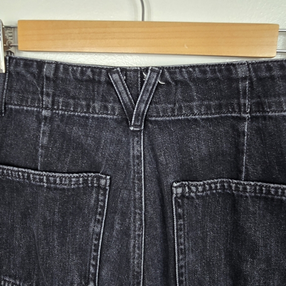 Veronica Beard Bolton Elastic Hem High Rise Washed Black Jeans W26 - Picture 12 of 16